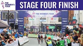 Women's Tour 2022 | Finish line reaction | Grace Brown wins stage four