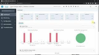 Cisco C9800L Wireless LAN Controller - Web GUI Management