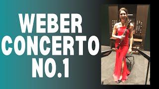 Weber Clarinet Concerto No.1 Op. 73 - Selin Gürol