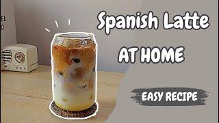 How to make Spanish Latte at home using instant coffee I EP.04