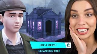 Exploring The Ancient Crypt! (The Sims 4 Life and Death)