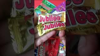 jubilee chocolate with coconut ASMR #satisfying #chocolate #asmrsounds #asmr #asmrcandy #kidermusa