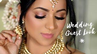 EASY 10-MINUTE INDIAN WEDDING GUEST MAKEUP TUTORIAL