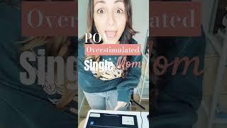 POV: overstimulated single mom #pov #singlemomlifestyle #momlifestyle #relatable