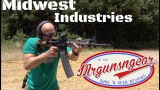 Midwest Industries Two Piece Drop In AR-15 Handguard Review (HD)
