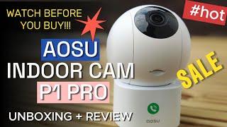 aosu IndoorCam P1 Pro  Unboxing & Full Review #affordable #baby #kids #homesecurity #trending #aosu