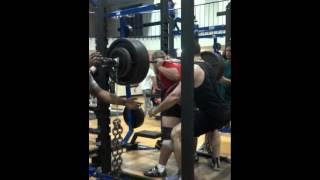 Cody "Tick" McElroy 565 Pound Squat Plus Chains Double