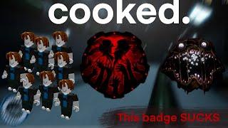 Attempting to get "This Badge Sucks" | Roblox Pressure