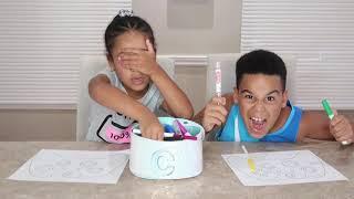 3 Marker Challenge Best Moments | Doctor, SpongeBob, Fortnite | FamousTubeKIDS