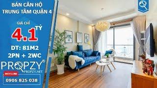 Bán căn hộ The Gold View Quận 4, thiết kế độc đáo 2 phòng ngủ diện tích 81m2 | Propzy