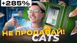  CATS +285%! ПРОДАВАТЬ НЕЛЬЗЯ КУПИТЬ. Почему КЭТС будет расти?