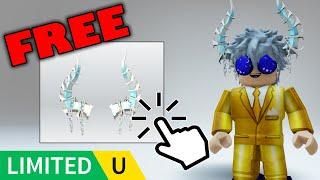 FREE LIMITED UGC | How to get Icy Hellbound Horns Reborn in Lucid's UGC Hub on Roblox