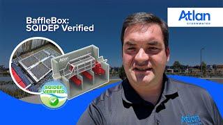 Atlan BaffleBox: SQIDEP Verified GPT (Gross Pollutant Trap)