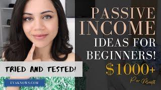 4 Passive Income Ideas For Beginners 2019 // Favorite Passive Income Streams I've Built So Far!