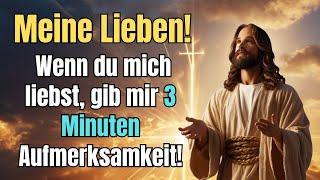 Halten Sie drei Minuten lang inne, um das Wort Gottes zu hören!