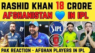 Afghanistan's Rashid Khan record 18 crore retention in IPL | Pak media on Afghan Cricket Players