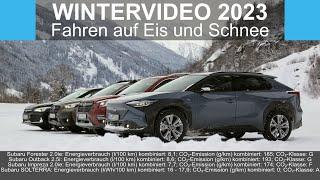 (Reupload) SUBARU Wintervideo 2023 | Fahren auf Eis und Schnee