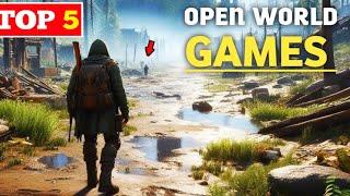 Top 5 Open World Games for Android & iOS in 2024/2025