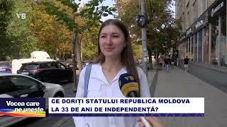 CAMPANIE. Ce doriți statului Republica Moldova la 33 de ani de independență?