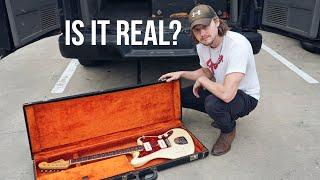 Rare Vintage Fender Guitar found in Fort Worth, Texas!