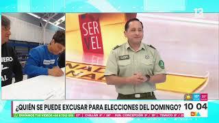 Domingo de elecciones: ¿Cuál es la multa por no votar y cómo me excuso? | Tu Día | Canal 13