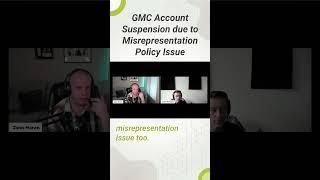 GMC Account Suspension Due to Misrepresentation Policy Issue #shorts #googlemerchantcenter #ppc