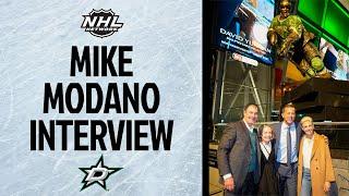 Mike Modano Talks Statue, Expectations for Stars This Season, and More