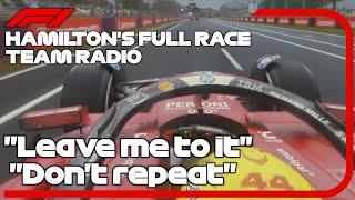 HAMILTON'S Frustrating TEAM RADIO Communication With FERRARI | F1 2025 Australian GP Full Team Radio