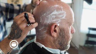 Jason Statham Inspired Bald Head Shave | Bob the Barber