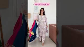 Co Ord set Myntra l Office wear co ord Set l Myntra cotton kurta set l Myntra birthday sale