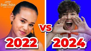 Junior Eurovision Battle | JESC 2022 vs JESC 2024 | Voted By Eurovision Fans