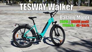 Tesway Walker High Performance City eBike Full Review