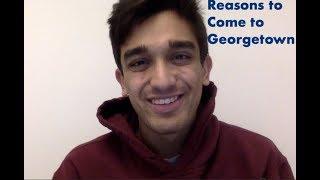 Why I Came to Georgetown