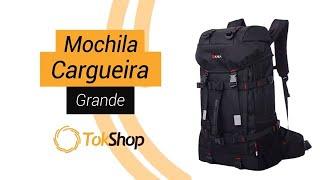 MOCHILA CARGUEIRA GRANDE COM CAPACIDADE DE 55 LITROS - TOKSHOP