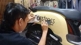 Cutting Sticker Motor Scoopy