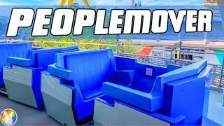 PeopleMover at Magic Kingdom Full Ride POV