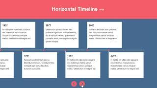 Build a Horizontal Timeline With CSS and JavaScript