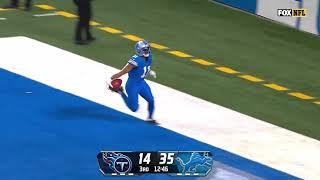 Kalif Raymond 90 Yard Punt Return Touchdown | Titans vs Lions