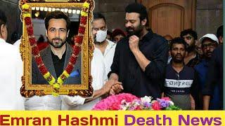 Bollywood Actor Emran Hashmi Passed away Emran Hashmi rip Accident CCTV Video
