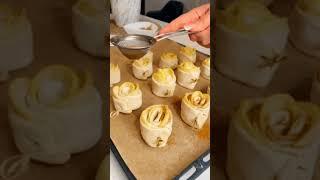 БУЛОЧКИ с Яблоками #липецкаяобласть #рецепты #деревенскаякулинария #булочки #кулинария #сельская