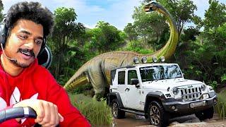 Mahindra Thar Roxx Offroading gone wrong in jurassic park LOGITECH G29 | Maalbro Gaming