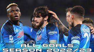 Napoli - Tutti i 105 Gol - Fantastica Stagione 2022/23