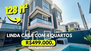 Linda casa triplex com piscina a venda em Campo Grande RJ