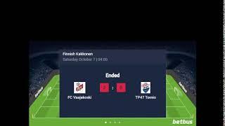 FC Vaajakoski VS TP-47 Kakkonen, Group C