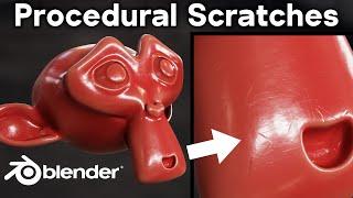 Procedural Scratched Plastic (Blender Tutorial)