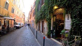 ⁴ᴷ Rome walking tour  Italy 4K