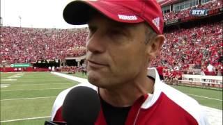 Coach Mike Riley Interview - Spring Football Game