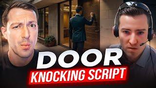 Best Door Knocking Script for Real Estate Agents EVER