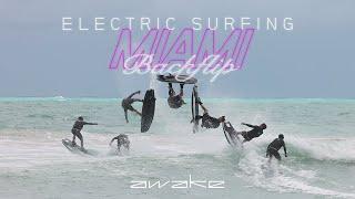 Electric Surfboard Backflip in Miami