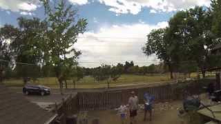 Jimmy Drone in the yard